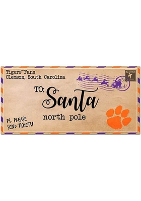 Clemson Tigers To Santa Decor