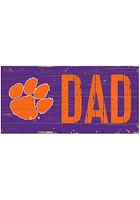 Clemson Tigers DAD Sign - Orange
