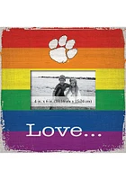 Clemson Tigers Love Pride Picture Frame - Orange