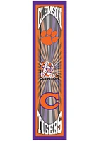 Clemson Tigers Throwback Sign - Orange