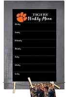 Clemson Tigers Weekly Chalkboard Picture Frame - Orange