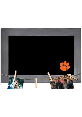 Clemson Tigers Blank Chalkboard Picture Frame - Orange