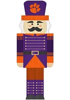 Clemson Tigers 31 Inch Nutcracker Leaner Sign - Orange