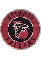 Atlanta Falcons 12 in Circle State Sign - Black