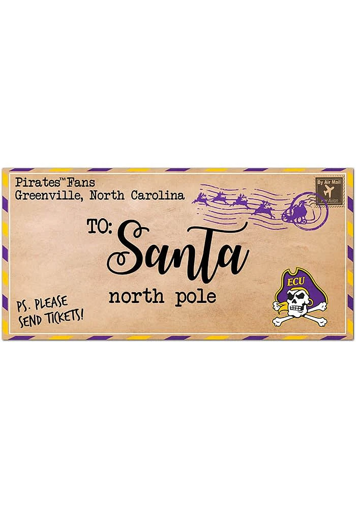 East Carolina Pirates To Santa Decor