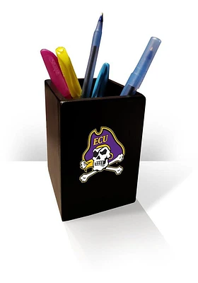 East Carolina Pirates Pen Holder Pen Set - Purple