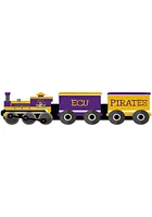 East Carolina Pirates Train Cutout Sign - Purple