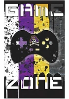 East Carolina Pirates Grunge Game Zone Sign - Purple