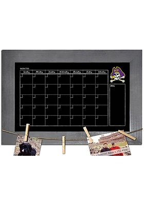 East Carolina Pirates Monthly Chalkboard Picture Frame - Purple