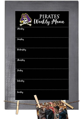 East Carolina Pirates Weekly Chalkboard Picture Frame - Purple