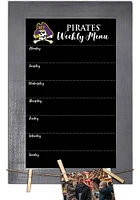 East Carolina Pirates Weekly Chalkboard Picture Frame - Purple