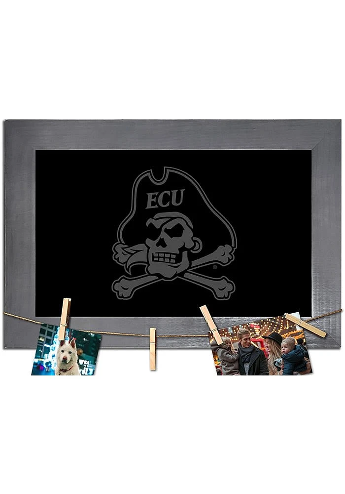 East Carolina Pirates Blank Chalkboard Picture Frame - Purple