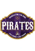 East Carolina Pirates 24 Inch Homegating Tavern Sign - Purple
