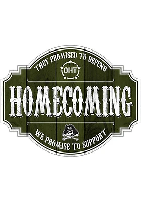 East Carolina Pirates OHT 24in Homecoming Tavern Sign - Purple