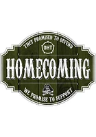 East Carolina Pirates OHT 24in Homecoming Tavern Sign - Purple