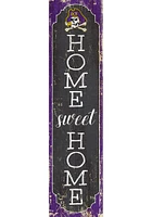 East Carolina Pirates 48 Inch Home Sweet Home Leaner Sign - Purple