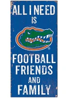 Florida Gators Football Friends and Family Sign - Orange
