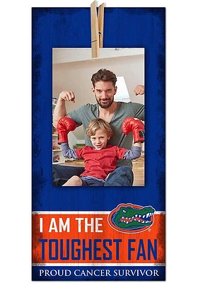 Florida Gators The Toughest Fan Sign - Orange