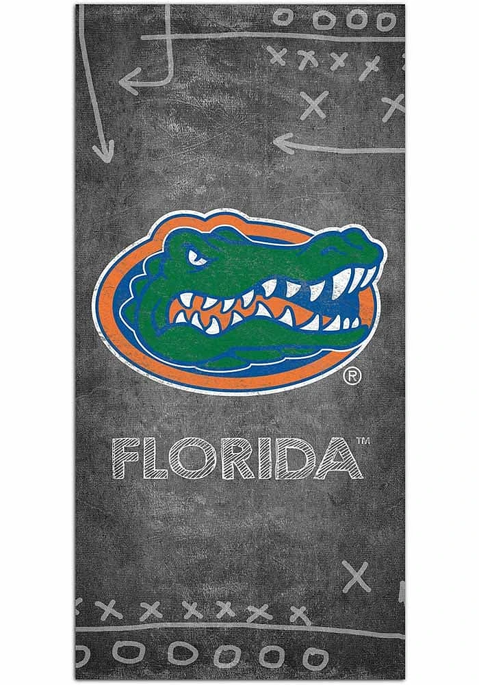 Florida Gators Chalk Playbook Sign - Orange