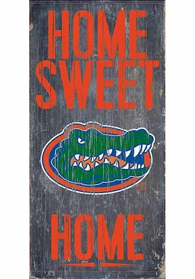 Florida Gators Home Sweet Home Sign - Orange