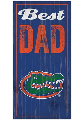 Florida Gators Best Dad Sign - Orange