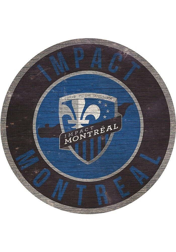 Montreal Impact 12 in Circle State Sign - Blue
