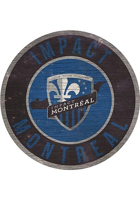 Montreal Impact 12 in Circle State Sign - Blue