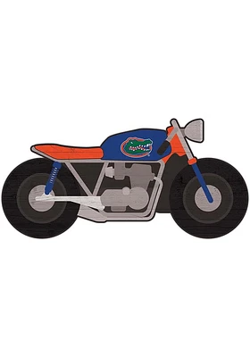 Florida Gators Motorcycle Cutout Sign - Orange