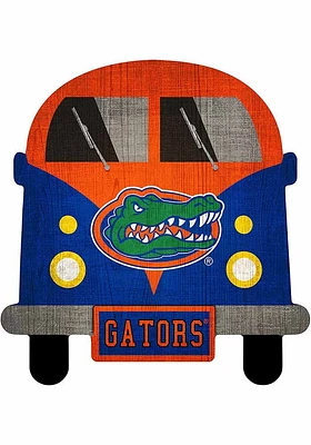 Florida Gators Team Bus Sign - Orange