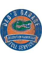 Florida Gators Dads Garage Sign - Orange