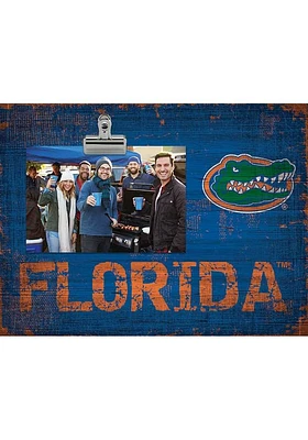 Florida Gators Team Clip Picture Frame - Orange