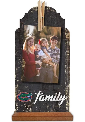 Florida Gators Family Clothespin Sign - Orange