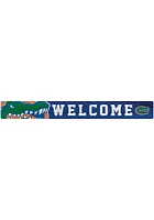 Florida Gators Welcome Strip Sign - Orange