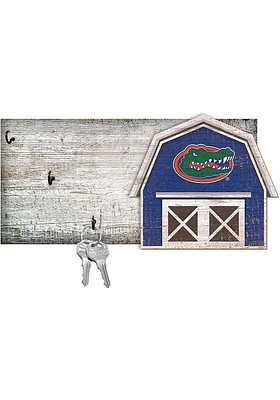 Florida Gators Team Barn Key Holder Sign - Orange