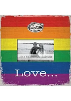 Florida Gators Love Pride Picture Frame - Orange