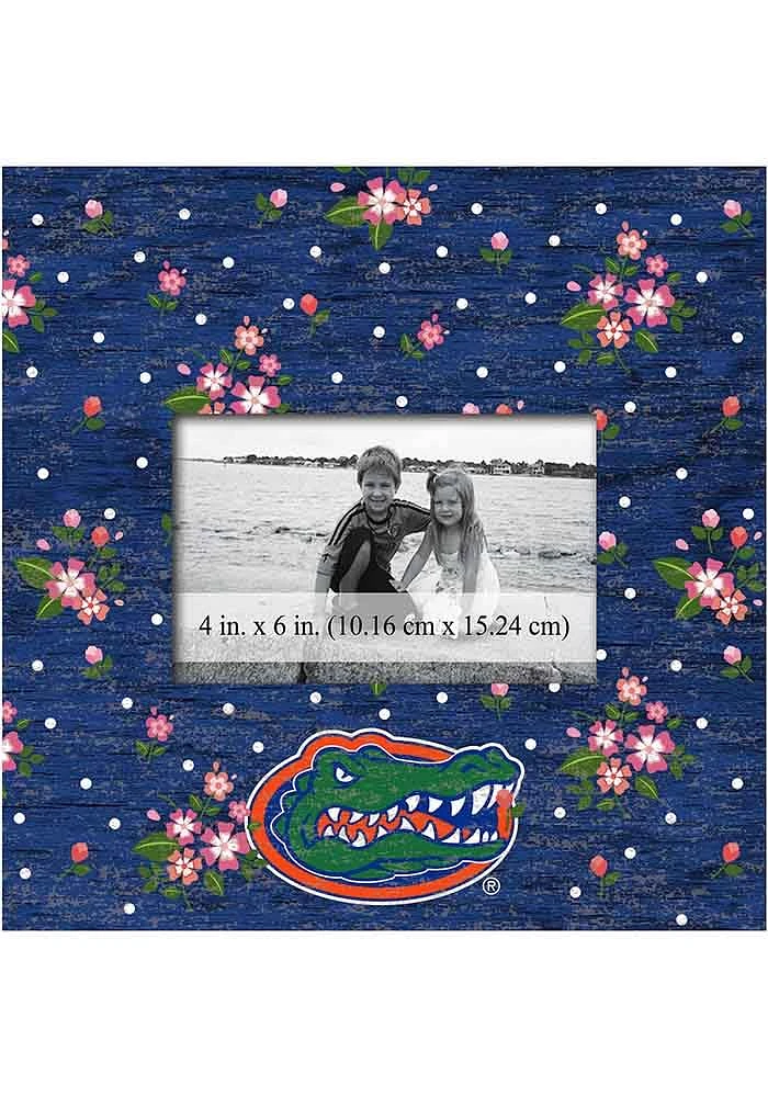 Florida Gators Floral Picture Frame - Orange