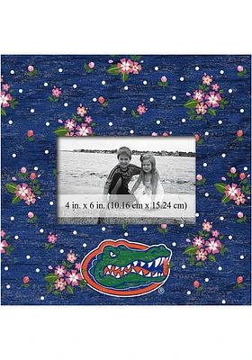 Florida Gators Floral Picture Frame - Orange