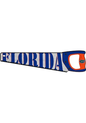 Florida Gators Wood Handsaw Sign - Orange