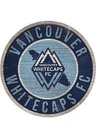 Vancouver Whitecaps FC 12 in Circle State Sign - Navy Blue