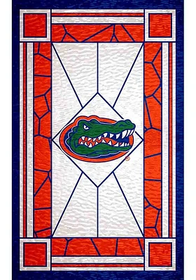 Florida Gators Stained Glass Sign - Orange