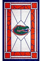 Florida Gators Stained Glass Sign - Orange