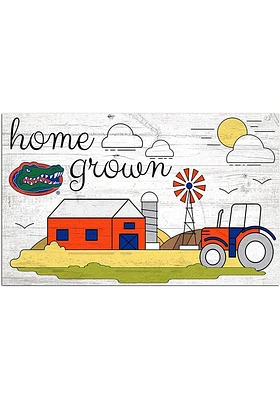 Florida Gators Home Grown Sign - Orange