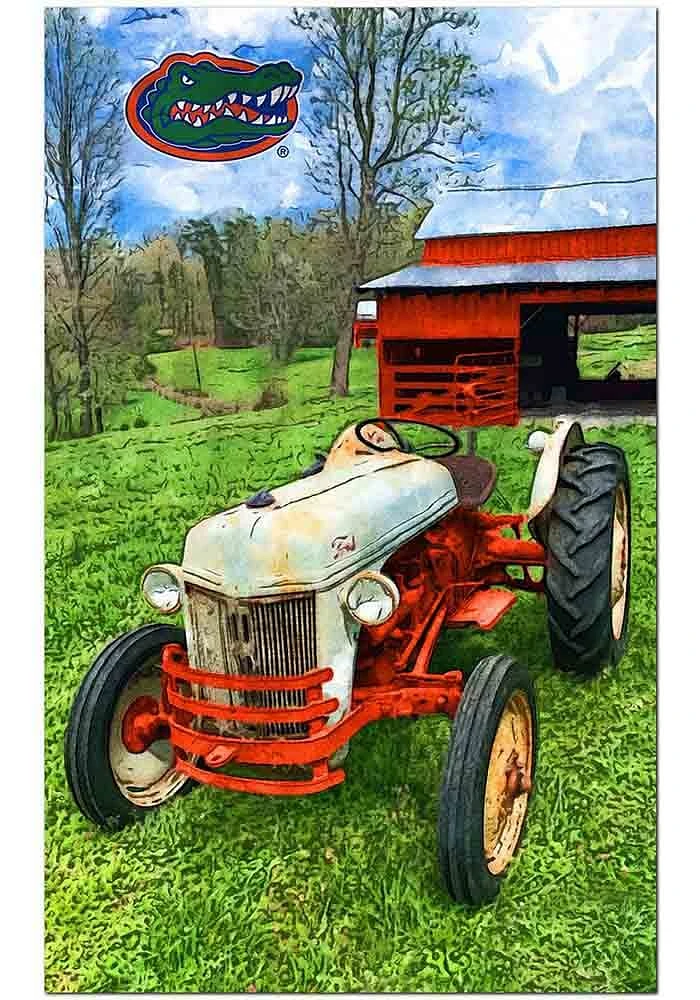 Florida Gators Farmscape Sign - Orange