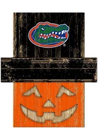 Florida Gators Pumpkin Head Sign - Orange