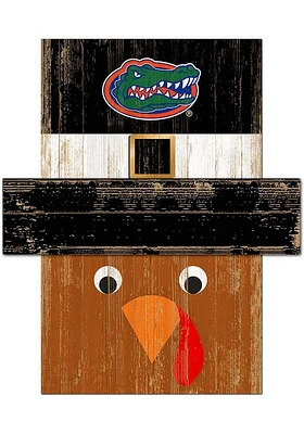Florida Gators Turkey Head Sign - Orange