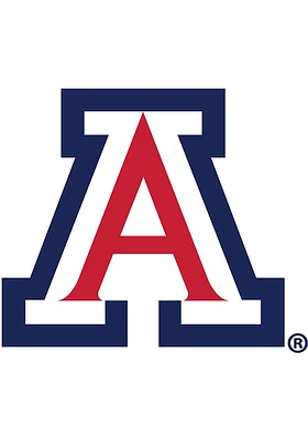 Arizona Wildcats Distressed Logo Cutout Sign - Red