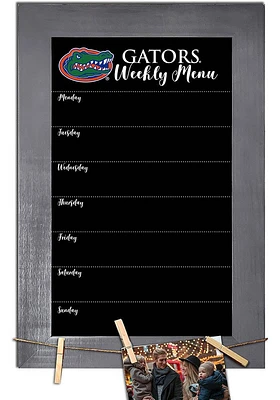 Florida Gators Weekly Chalkboard Picture Frame - Orange