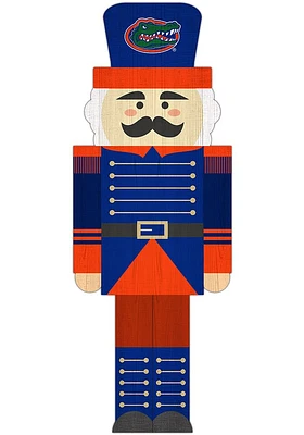 Florida Gators 31 Inch Nutcracker Leaner Sign - Orange