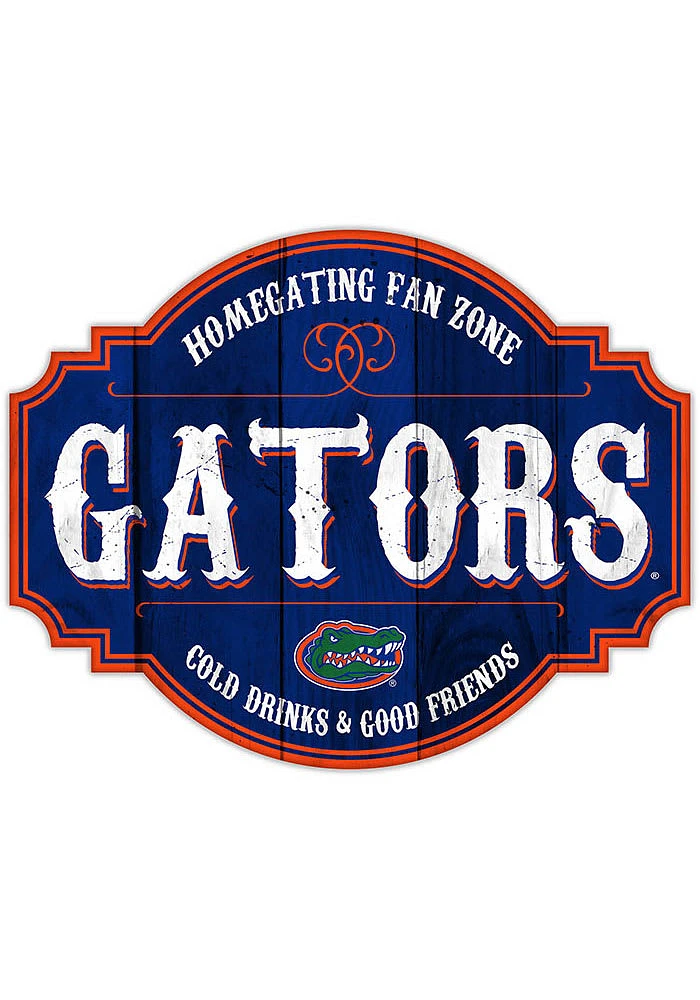 Florida Gators 24 Inch Homegating Tavern Sign - Orange
