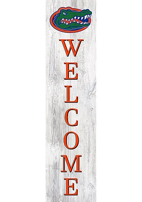Florida Gators 48 Inch Welcome Leaner Sign - Orange